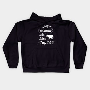 Frauen Tapire Liebe Tapir Liebhaber Astrologie Kids Hoodie